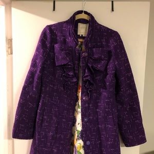 Kate Spade tweed coat